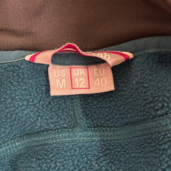 Rab Women’s Medium Pullover, Dark Teal, Polartec, Extra warm! - Picture 7 of 9